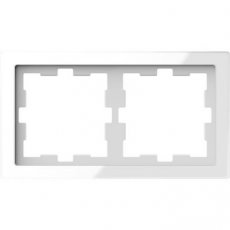 Schneider Residential MTN4020-6520  Real glass frame 2g crw D-Life  EAN: 3606480909054   Op bestelling, geen terugname