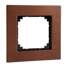 Schneider Residential MTN4051-3472  Wood frame 1g cw M-Ele  EAN: 3606480458002   Op bestelling, geen terugname