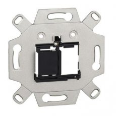 Schneider Residential MTN4580-0001  Adapter plate multimedia keystone 2 gang  EAN: 3606485406473   Op bestelling, geen terugname