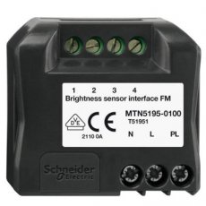 Schneider Residential MTN5195-0100  Brig.sen. interface FM  EAN: 3606480464676   Op bestelling, geen terugname