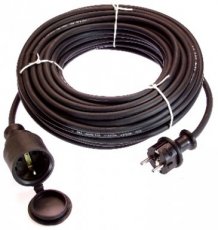 Schwabe 860370  Verlengkabel rubber 25M H07RN-F3G1,5  EAN: 4011160603709   Op bestelling, geen terugname