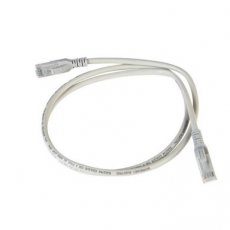 Schneider Distribution DCEPCURJ01GYM  CAT 5E, PATCH CORD RJ45, UTP, 1M, GRIJS  EAN: 4892552862504   Op bestelling, geen terugname