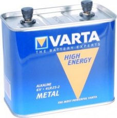 VARTA 435.101.111  Blokbatterij 4LR25-2 - 6V 33Ah alkaline  EAN: 4008496493999