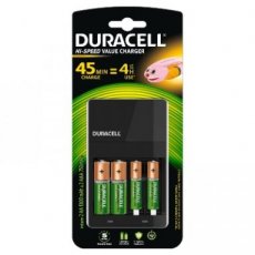 DURACELL CEF14INCL2  Lader CEF14 + batterijen (2 AA & 2 AAA)  EAN: 5000394117211   Op bestelling, geen terugname