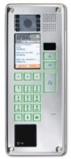 URMET 1083/16  Digitale deurpost video Elektra Inox  EAN: 8021156047604   Op bestelling, geen terugname