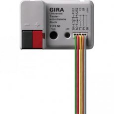 GIRA 111900  Uni. drukc.interf. 4-voudig KNX  EAN: 4010337119005   Op bestelling, geen terugname