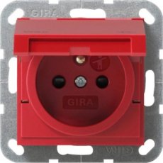 GIRA 048602  WCD aardpen KD + SH System 55 rood  EAN: 4010337486022   Op bestelling, geen terugname