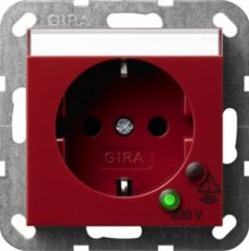 GIR 045102 GIRA 045102  WCD/RA OSB + TK System 55 rood  EAN: 4010337451020   Op bestelling, geen terugname