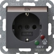 GIRA 045128  WCD/RA OSB + TK System 55 antraciet  EAN: 4010337451280   Op bestelling, geen terugname