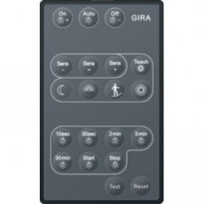 GIRA 211500  IR-afstandsbed. PIR KNX Accessoires  EAN: 4010337886143   Op bestelling, geen terugname