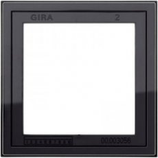 GIRA 131105  montageadapter 1-v Gira E2 zwart  EAN: 4010337072973