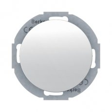 BERKER 10092079  Blindplaat met. ring Serie R.classic wit  EAN: 4011334377122   Op bestelling, geen terugname