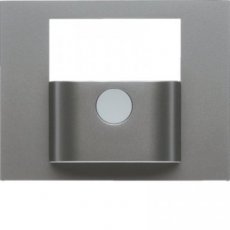 BERKER 80960473  Centraalstuk K.1/K.5 inox voor 80262170  EAN: 3250617154710   Op bestelling, geen terugname