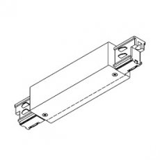 MODULAR 11240702  Track Connector 180? zwart  EAN: 5413987231131   Op bestelling, geen terugname