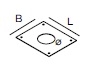 MODULAR 12290130  Gypkit 190X190XDIA70  EAN: 5413987179556   Op bestelling, geen terugname