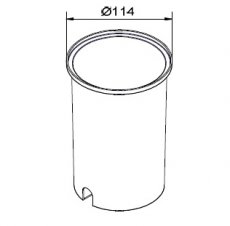 MODULAR 12349830  Hipy 67 Recessed Box Round  EAN: 5413987179709   Op bestelling, geen terugname