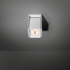 MODULAR 12821009  Rektor recessed 1x LED GE white struc  EAN: 5413987201349   Op bestelling, geen terugname