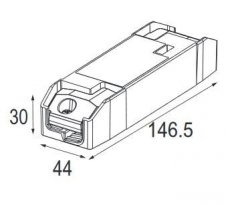 MODULAR 12405630  LED Gear 300-1050mA 16-36W dali  EAN: 5413987277917