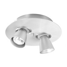 PSM LIGHTING 622.ES50.14.40  CUPIDO II alu satijn/ano alu  EAN: 5400853069592   Op bestelling, geen terugname