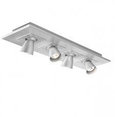 PSM LIGHTING 619.ES50.451440  ZOOM CLICK+VOLTA alu satijn/ano alu  EAN: 5400853069110   Op bestelling, geen terugname