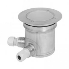 PSM LIGHTING 2220.9.160.IN0X  LAVA inox grondspot met afdekkader op de  EAN: 5400853036433   Op bestelling, geen terugname