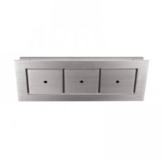 PSM LIGHTING 940.220.14.11  SQUARE 230V alu satijn / metaalgrijs  EAN: 5400853070642   Op bestelling, geen terugname