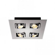 PSM LIGHTING 949.14.2  CAMERA UP alu satijn / zwart  EAN: 5400853029886   Op bestelling, geen terugname