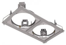 PSM LIGHTING FRAME2A.14  2x?90 SCS SYSTEM alu satijn  EAN: 5400853048467   Op bestelling, geen terugname