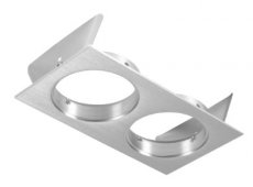 PSM LIGHTING TWIN65.2  inbouwbasis voor cassette vierkant  EAN: 5400853055120   Op bestelling, geen terugname