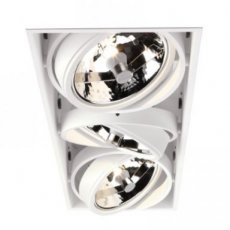 PSM LIGHTING 1853.1M.1M  Spinner X inb.plafond mat wit textuur  EAN: 5400853078990   Op bestelling, geen terugname