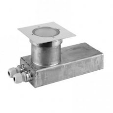 PSM LIGHTING 2257.9.130.IN0X  ETNA inox grondspot met afdekkader op de  EAN: 5400853039519   Op bestelling, geen terugname