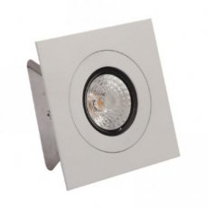PSM LIGHTING 555.10012.14.WW  Nova inbouwspot vast 100x100 alu satijn  EAN: 5400853191392   Op bestelling, geen terugname