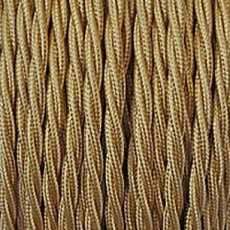 PSM LIGHTING TWISTCABLETXW4  gedraaide textielkabel 3x0,75 /m  EAN: 5400853247341   Op bestelling, geen terugname