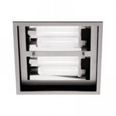 PSM LIGHTING 1256.LED.11M.NW  QUADRO plafondverlichting grijs textuur  EAN: 5400853275429   Op bestelling, geen terugname