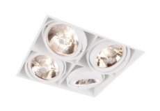 PSM LIGHTING 1859.2M.2M  SPINNER X plafondverlichting 50W zwart  EAN: 5400853151556   Op bestelling, geen terugname