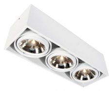 PSM LIGHTING 1877.2M.2  SPINNER X plafond 50W zwit/zwart  EAN: 5400853150016   Op bestelling, geen terugname