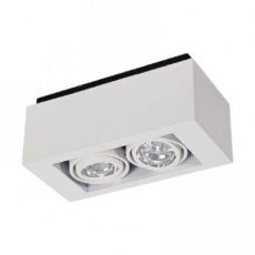 PSM LIGHTING 1983.IP20.1M.2M.NW  LUXOR plafond 11,7W wit/zwart  EAN: 5400853181959   Op bestelling, geen terugname