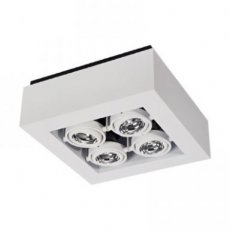 PSM LIGHTING 1985.IP20.2M.2M.NW  LUXOR plafondverlichting met led zwart  EAN: 5400853182086   Op bestelling, geen terugname