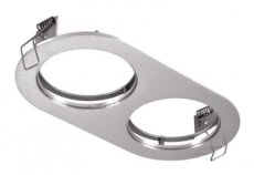PSM LIGHTING TW0BASE.2M  CONVERTIBLE SYSTEM inbouwbasis oval zw  EAN: 5400853162446   Op bestelling, geen terugname