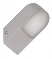 PSM LIGHTING W1097.LED.37A.WW  BOLERO LED wandlicht down 3W grijs  EAN: 5400853100769   Op bestelling, geen terugname