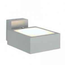 PSM LIGHTING W3080A.S.37A  ARCADE wandlicht up/down 9W grijs  EAN: 5400853068144   Op bestelling, geen terugname