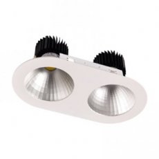 PSM LIGHTING 4062.IP20.2M.WW  KOZA X inbouwspot oval incl.led 11,7W zw  EAN: 5400853172063   Op bestelling, geen terugname
