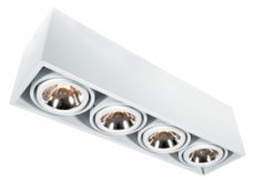 PSM LIGHTING 1878.GU10.1M.1M  SPINNER X AR70 wit textuur  EAN: 5400853300428   Op bestelling, geen terugname