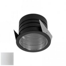 PSM LIGHTING E-R0UNDBASE.1M  inbouwring rond met rand wit textuur  EAN: 5400853364673   Op bestelling, geen terugname