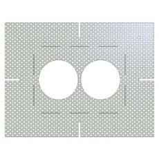 PSM LIGHTING S7.80  PLASTERKIT geen kleur  EAN: 5400853078075   Op bestelling, geen terugname